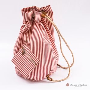 Sacca mare Calabrese 1924 Righe rose